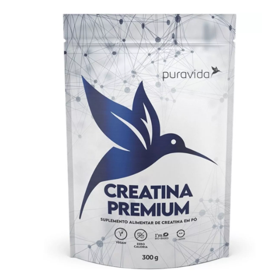 Puravida Creatina Premium, Creapure Vegana, 300g