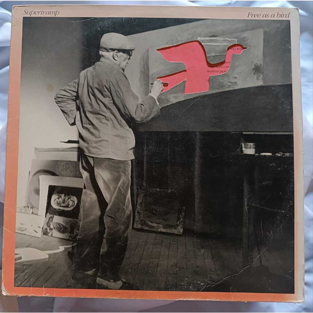 Lp Supertramp Free As A Bird Vg+ Encarte