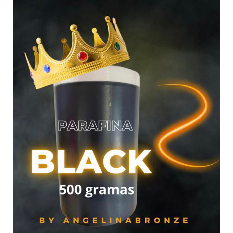 Parafina bronzeadora black 500gr