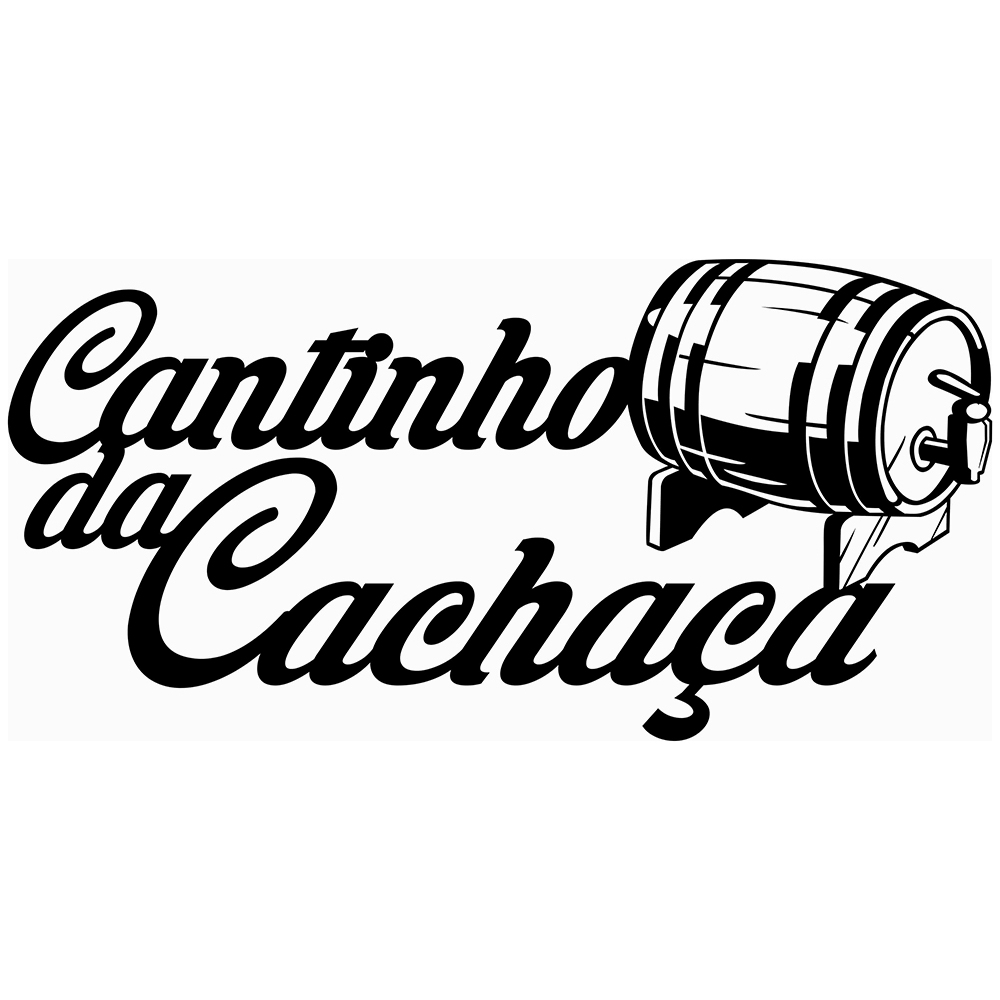 Quadro Decorativo CANTINHO DA CACHAÇA BARRIL em MDF Vazado Preto Fosco