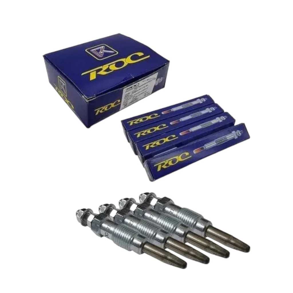 Jogo 4 Velas Aquecimento Kia Besta Gs Motor 3.0 Todas