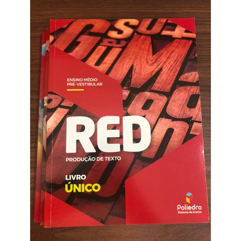Livros Didáticos Poliedro 2022 - REDAÇÃO + INTERPRETAÇÃO DE TEXTO Completo