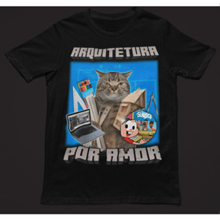 Camiseta "Arquitetura por Amor"