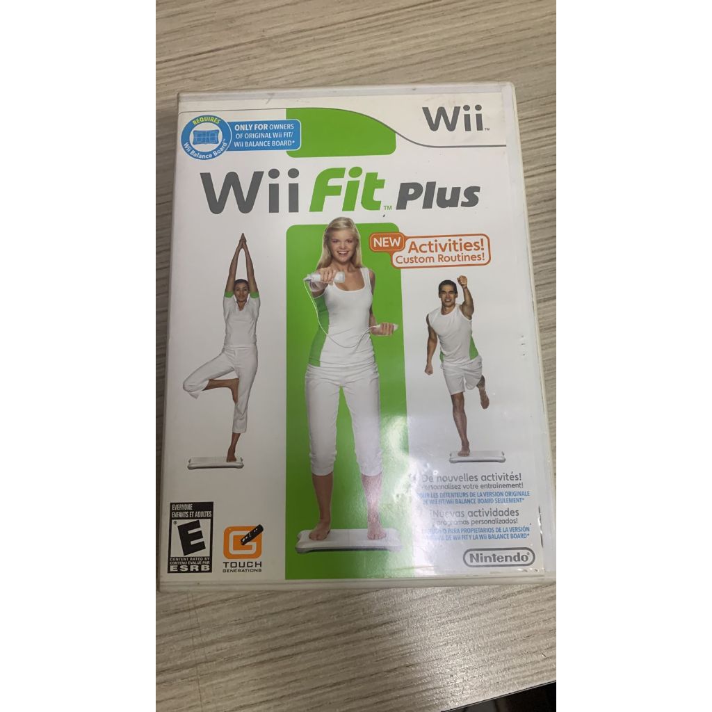 Jogo Wii fit plus