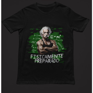 Camiseta Meme "Fisicamente preparado"