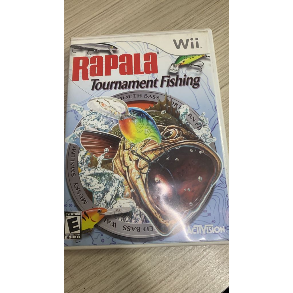 Jogo Wii Rapala Tournament Fishing