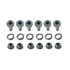 Kit - Parafuso Da Coroa Allen Com Porca - Honda Crf 150 / Crf 230 / Crf 250 / Crf 250R / Crf 450
