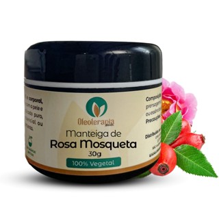 Manteiga de Rosa Mosqueta 100% natural - Nutrição capilar, cuidados com a pele, massagem terapêutica