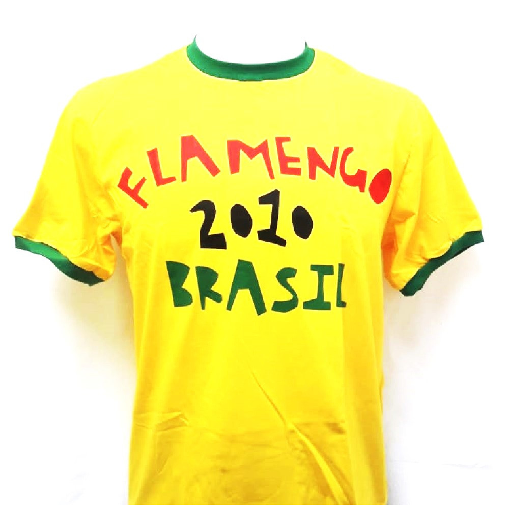 Camiseta de Time do Brasil Algodão