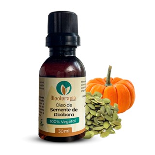 Óleo de Semente de Abóbora Puro - 100% natural uso capilar e corporal
