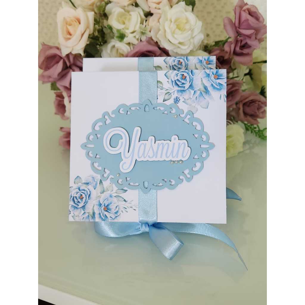 Caixa Convite Damas, Pajens, etc-   kit  com 4 unidades