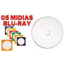 5 Midia Bluray Printable Dataprint 25gb 6x Printable Original Nos Envelope
