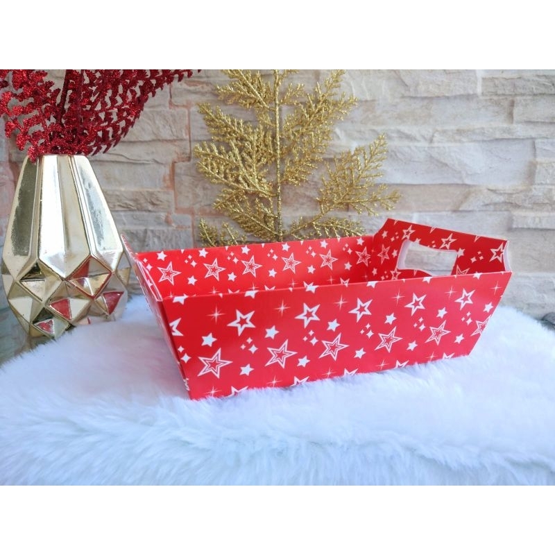 kit 5 cesta de papel P 10x15x06 em Oferta na Shopee