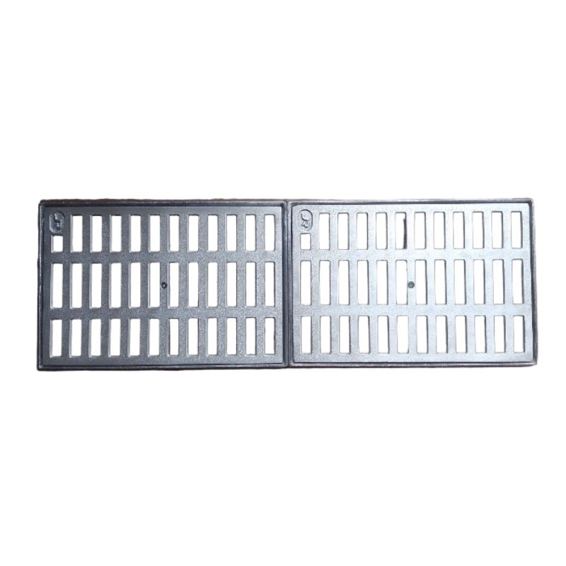 Ralo linear 20x70 modular composta de uma 20x50 e outra 20x20 com parafuso anti furto