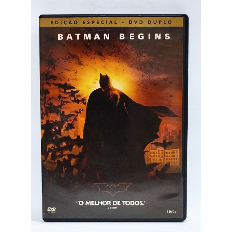 Dvd Batman Begins edição especial dvd duplo