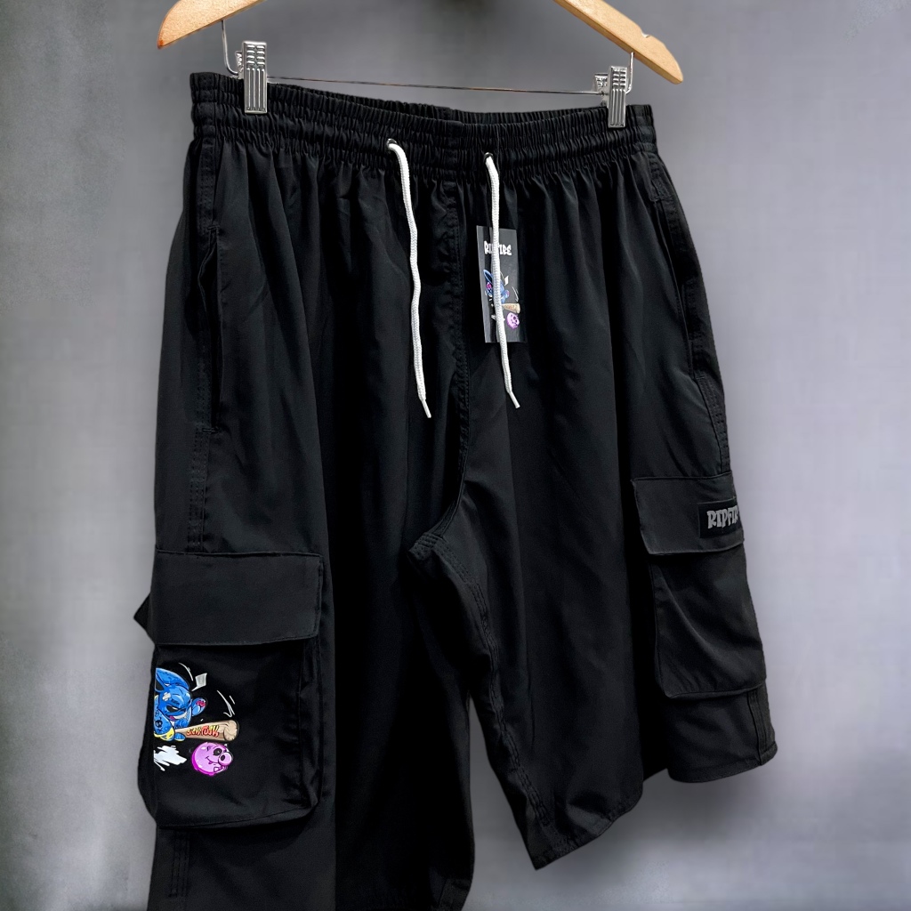 Bermuda Masculina Coelho Ripfire 5 Bolsos Cargo Street Sk8 Tac Tel Elastano em Oferta na Shopee
