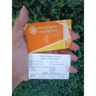 Seu documento impresso no acrílico, carteirinha de convênio, carteirinha de estudante, credencial, etc. Leia a descrição em Oferta na Shopee