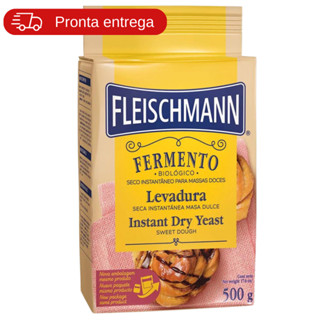 Fermento Biológico Seco Instantâneo Massa Doce Fleischmann 500g