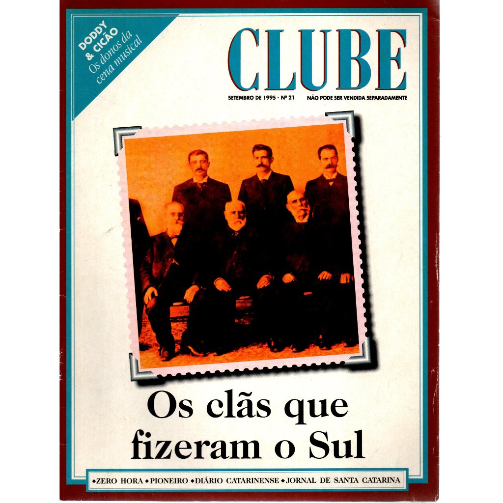 Revista Clube, Setembro De 1995, Nº 21