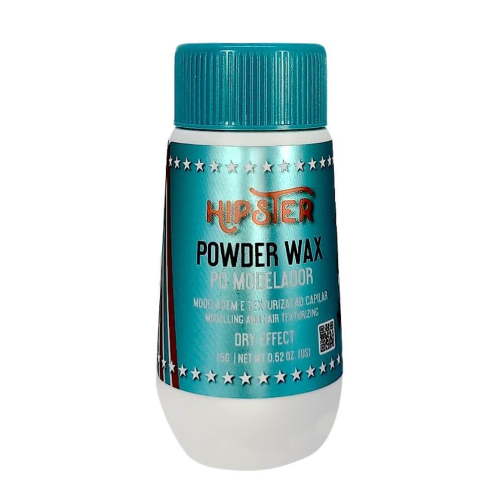 Pomada Modeladora em Pó Powder Wax Hipster Barba Forte 15g