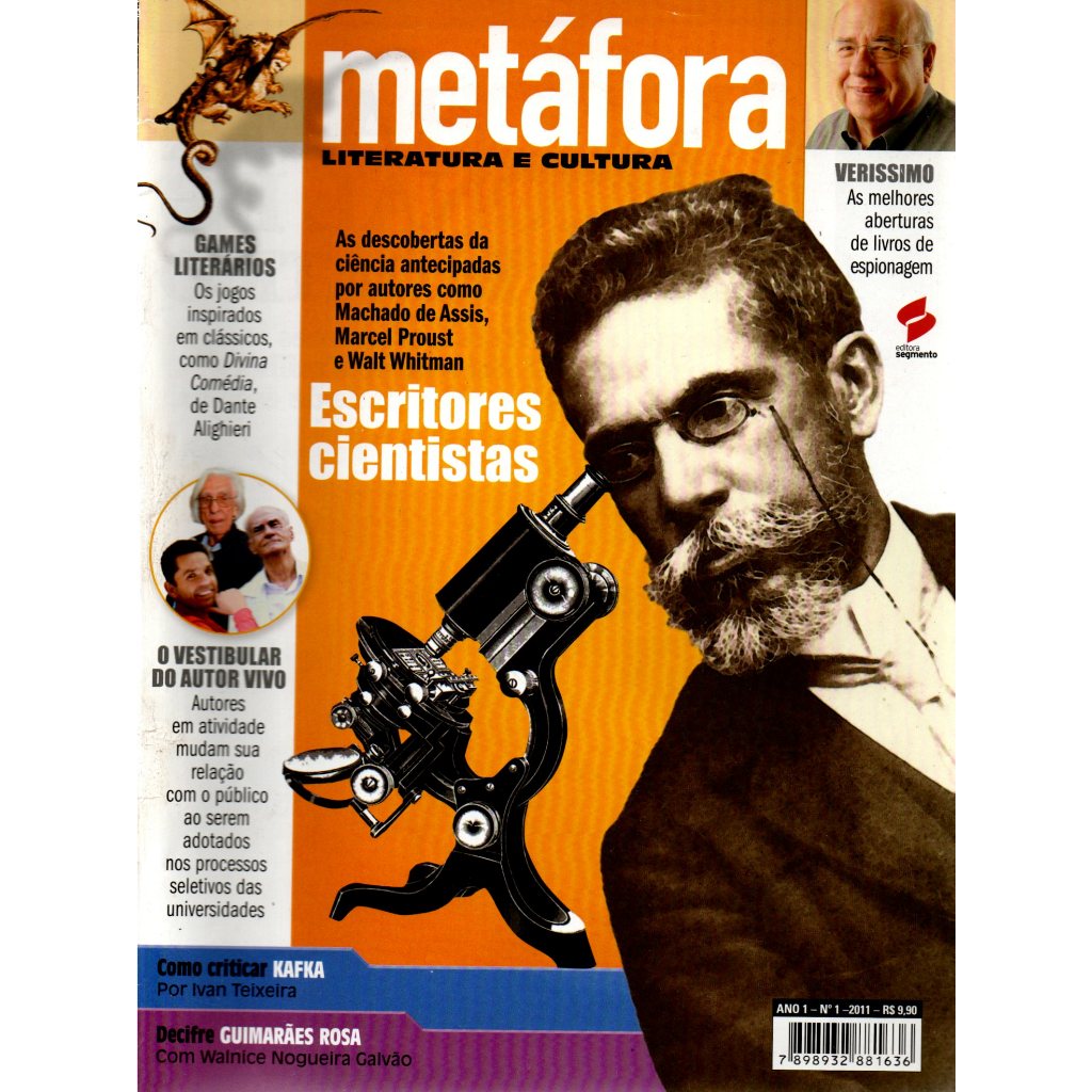 Revista Metáfora, Literatura E Cultura, Ano 1, Nº 1, 2011