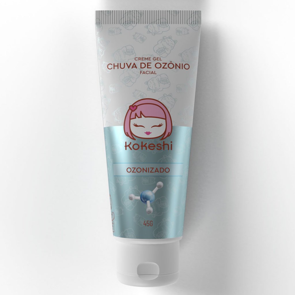 Creme Gel Hidratante Facial Chuva de Ozônio Kokeshi Girassol 45g em Oferta na Shopee