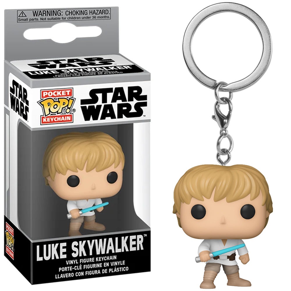 CHAVEIRO FUNKO POCKET POP KEYCHAIN STAR WARS - LUKE SKYWALKER NOVO ORIGINAL em Oferta na Shopee