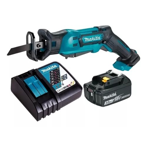Serra Sabre Makita 18v Djr185z + Bateria + Carregador Rapido em Oferta na Shopee