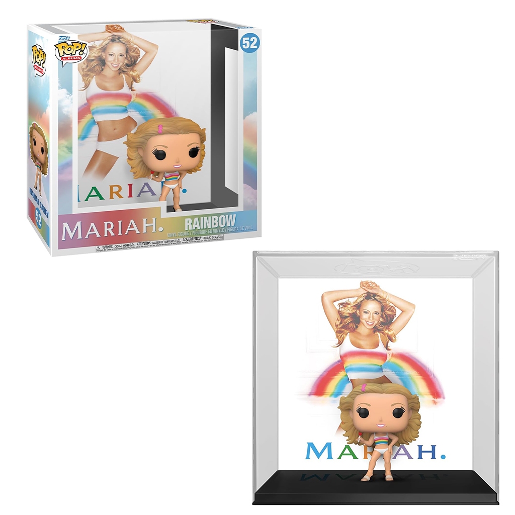 FUNKO POP ALBUMS MARIAH CAREY - RAINBOW 52 (72562) NOVO ORIGINAL em Oferta na Shopee