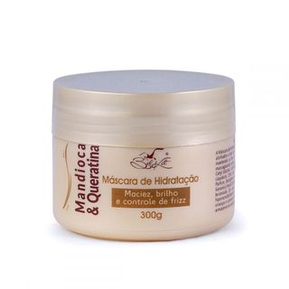 Máscara Mandioca e Queratina 300g Belkit em Oferta na Shopee