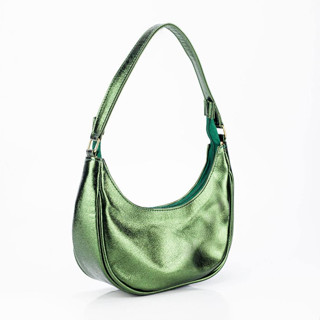 Bolsa Clutch Luxo Feminina De Ombro Minimalista Hobo Casamento Chique Elegante Metalico Baguete