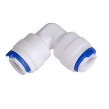Conector União Cotovelo Para Mangueira  1/4 MANGUEIRA FINA 1/4