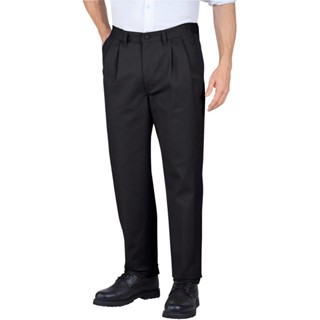 Calça Social Oxford Masculina em Poliéster tradicional trabalho evento