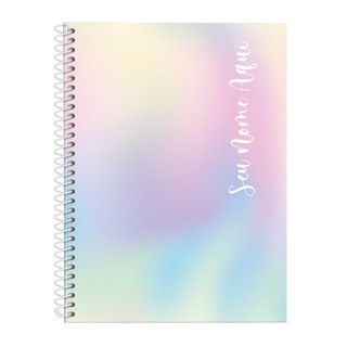 Caderno Personalizado Universitário Colors Matérias