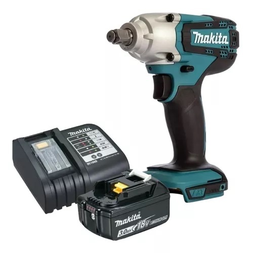 Chave De Impacto Makita Dtw190 + Carregador Bivolt E Bateria em Oferta na Shopee