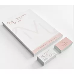 Bloco Receituário Personalizado 14x20cm - 100 folhas e 50 folhas comanda para pedidos, bloco de controle de estoque