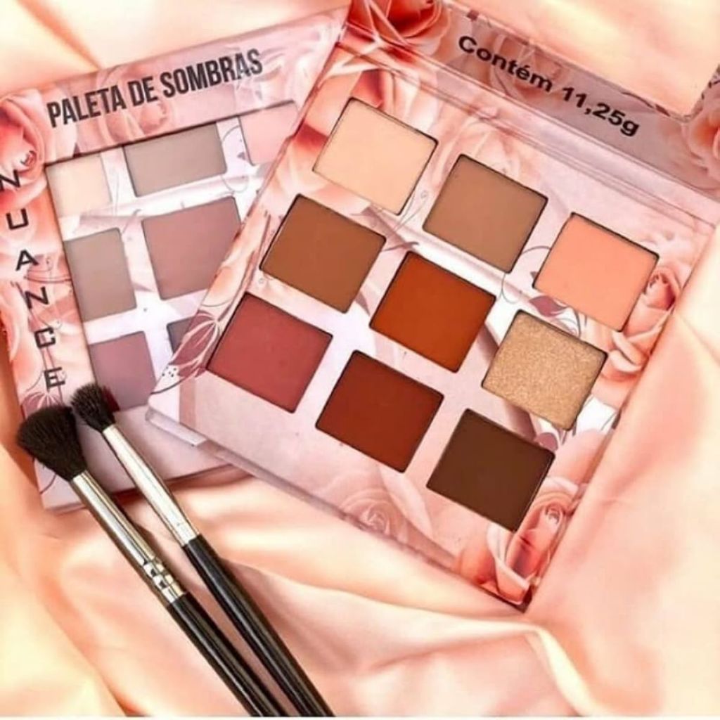 Paleta de Sombras Nuances Nude Ludurana