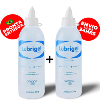 Gel Lubrificante Íntimo Base De água Lubrigel 250g Envio Imediato Kit 2