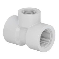 Te Redução PVC 90° Roscável 3/4" X 1/2" Tigre