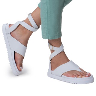 Sandalia Feminina Papete Flatform De Amarrar Birken