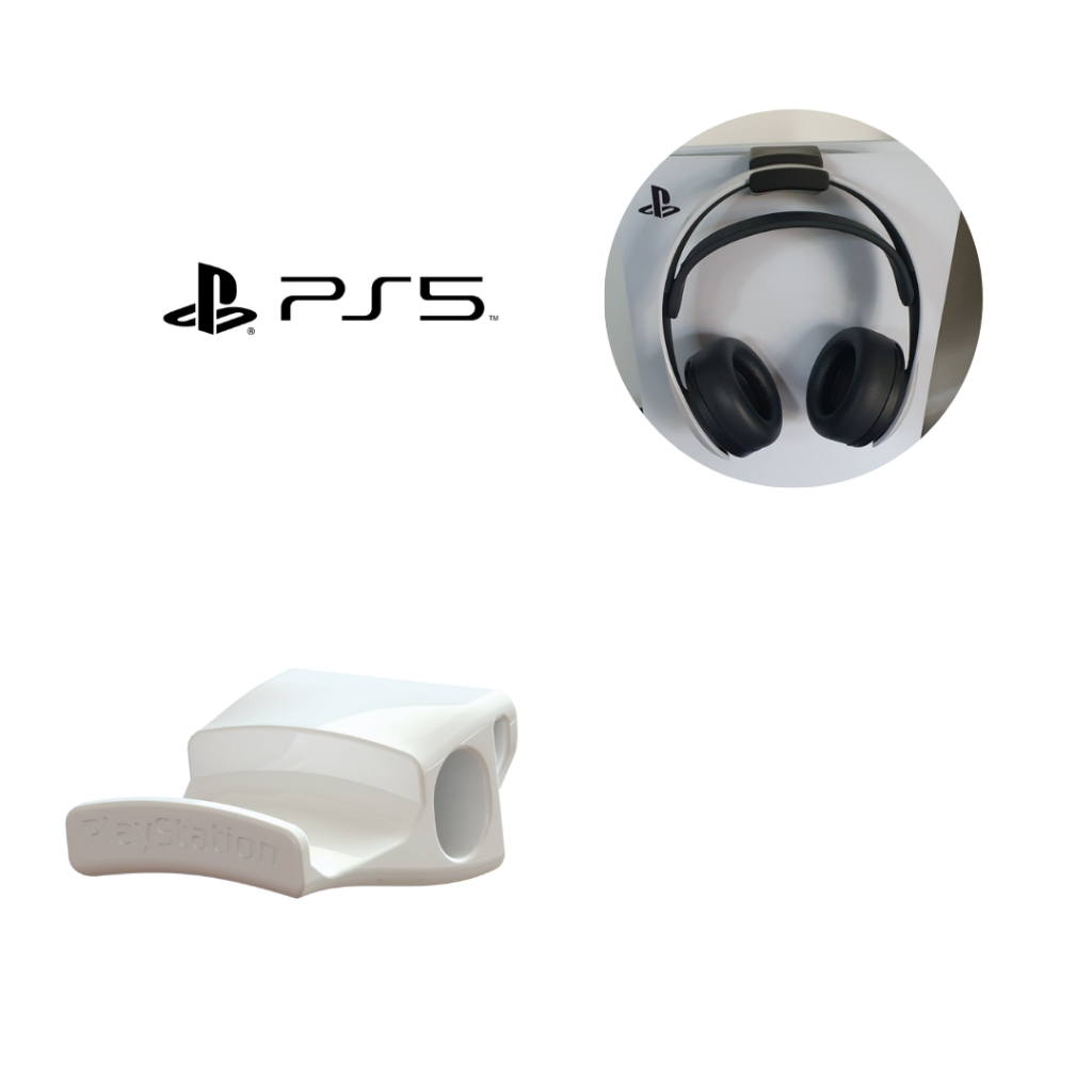 Suporte Para Headset Playstation 5 Headphone Ps5 Clip Lateral