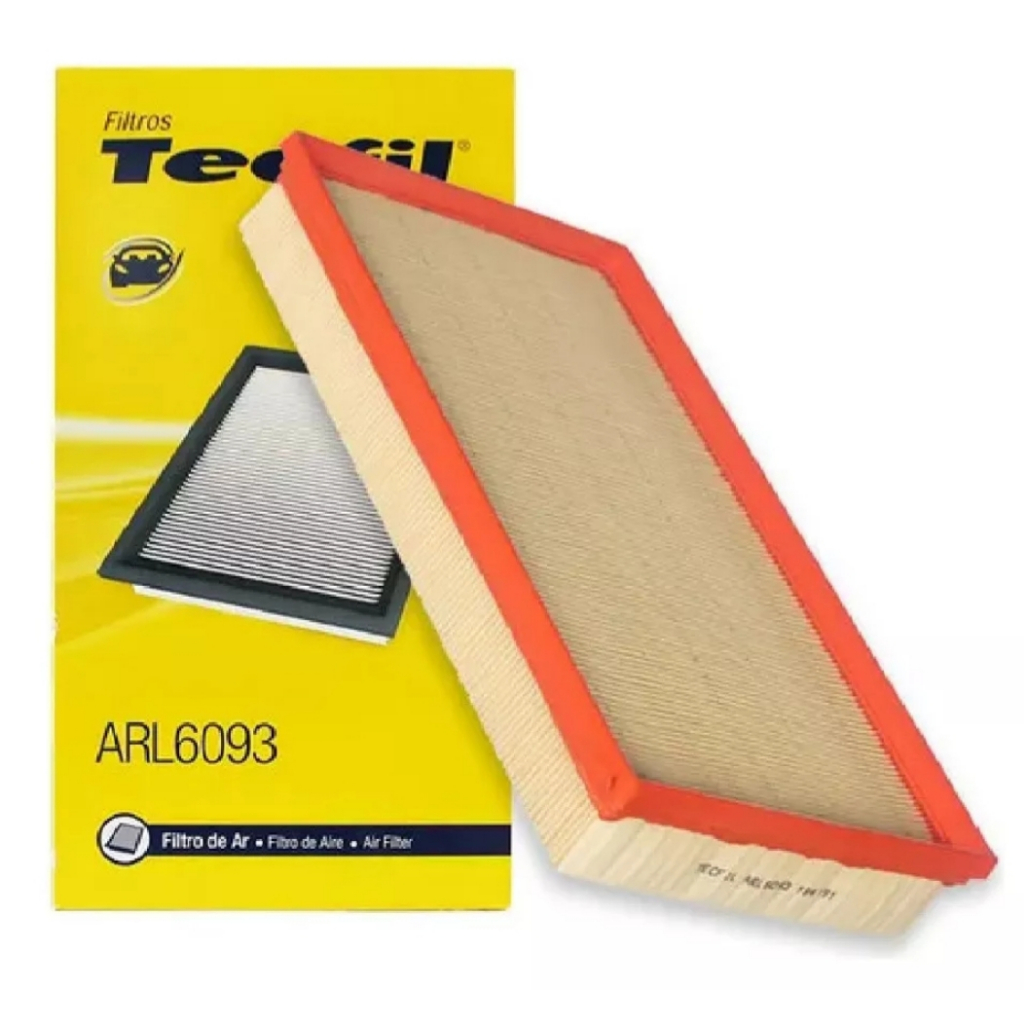 FILTRO DE AR TECFIL ARL6093 POLO, GOLF, NEW BEETLE, BORA, AUDI A3, S3, TT em Oferta na Shopee