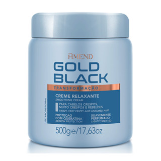 Amend Creme Relaxante Gold Black  500g