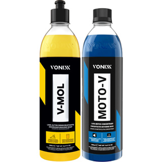 Kit para Lavar Carro Moto Shampoo V-Mol Moto-V 500ml Vonixx em Oferta na Shopee