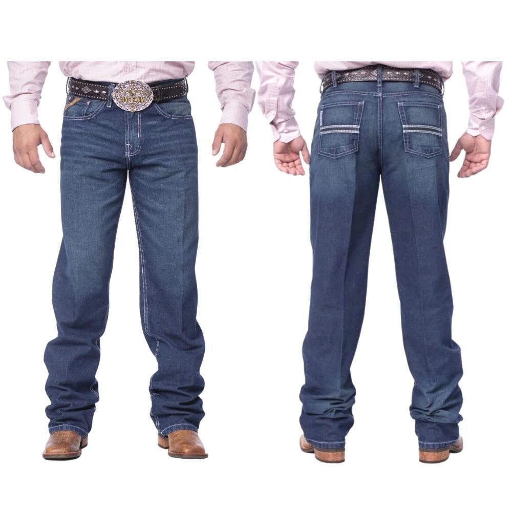 Calça Masculina King Farm RUST 3.0 Relaxed Fit 100% Algodão Lavagem Estonada Costura Dupla Reforçada