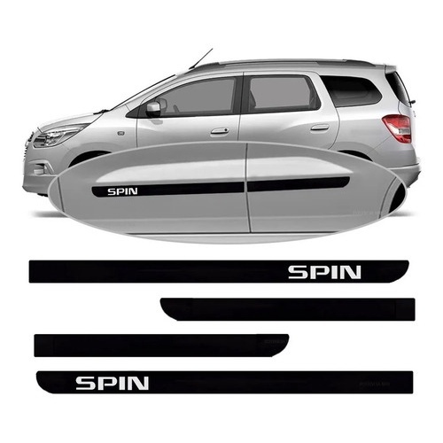 Jogo Friso Lateral Borrachão Spin 2013 2014 2015 2016 Até 2020 Novidade em Oferta na Shopee