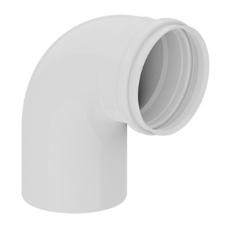 Curva de Esgoto Curta 75mm 90° PVC - Tigre