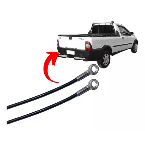 Kit 2 Cabos Limitador da Caçamba Strada 1999 à 2008 em Oferta na Shopee