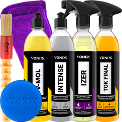 Kit Shampoo Desengraxante V-Mol Izer Elimina Tok Final Carnaúba Intense Revitalizador