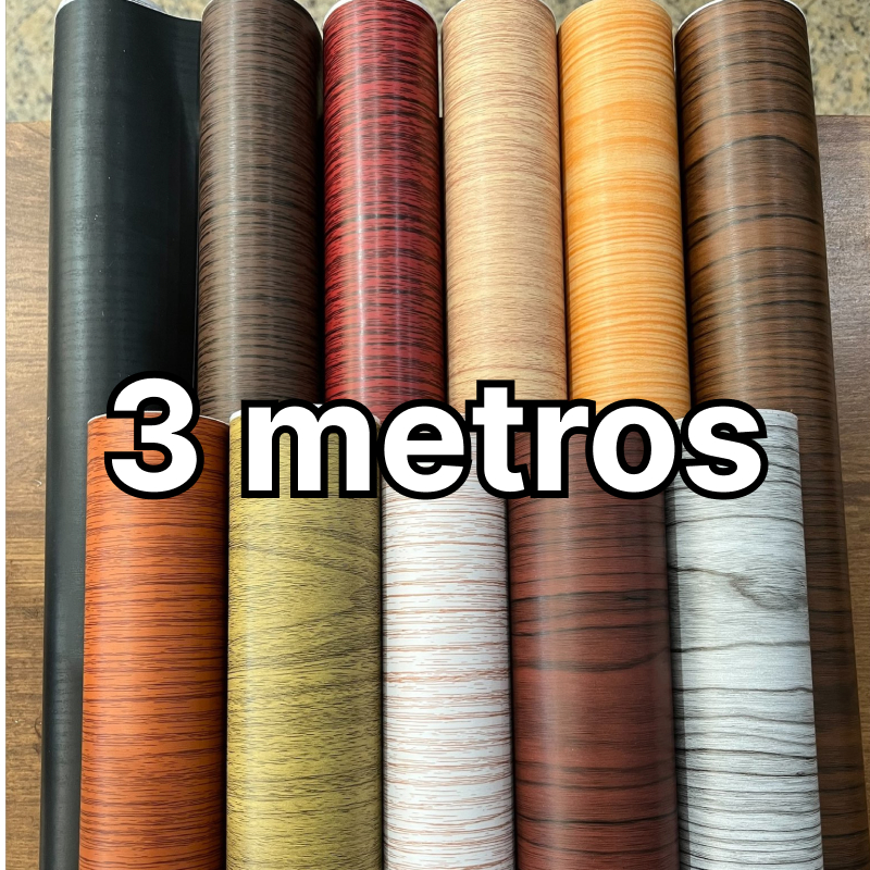 Papel de Parede Adesivo de Madeira Amadeirado  Ripado Listrado Autocolante 3mx45cm Lavável em Oferta na Shopee